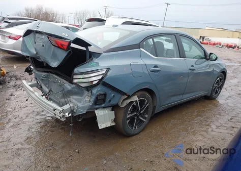 2024 Nissan Sentra Sv Xtronic Cvt z USA, uszkodzony, nr VIN 3N1AB8CV7RY378858